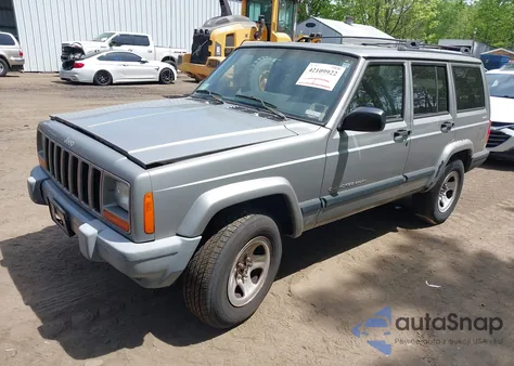 2000 Jeep Cherokee Sport z USA, uszkodzony, nr VIN 1J4FF48S5YL138739